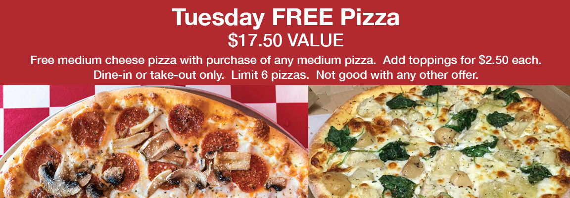 pizza coupon tuesday
